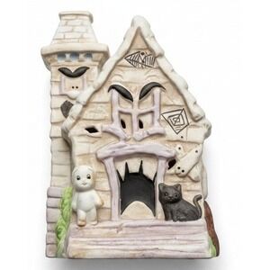 Vintage 1986 Halloween Casper the Friendly Ghost Haunted House Ceramic Light